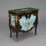 Ornate Rococo Flora Chesterl with Emerald Top