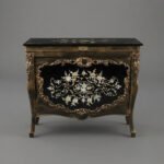 Antique Gold & Black Floral Chester