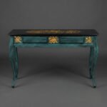 Emerald Distressed Wooden Console - Image 2