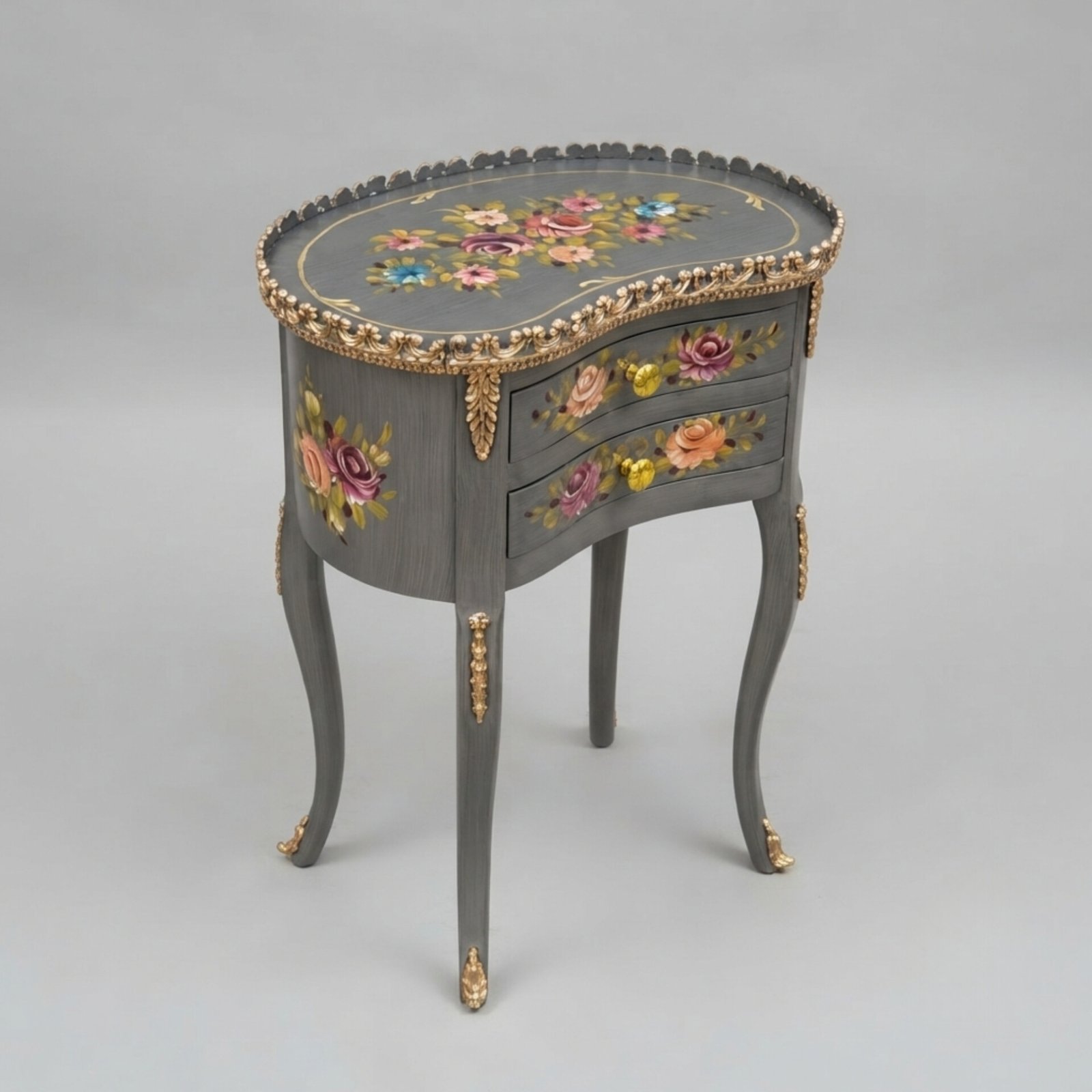 59585 Enchanted Arc Kidney Table - Image 1