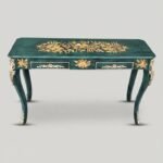 The Teal & Gold Statement Console Table